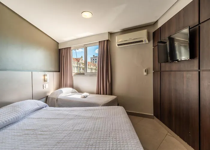 Minuano Hotel Express Prox Orla Lago Guaiba, Mercado Publico, 300 M Rodoviaria Porto Alegre